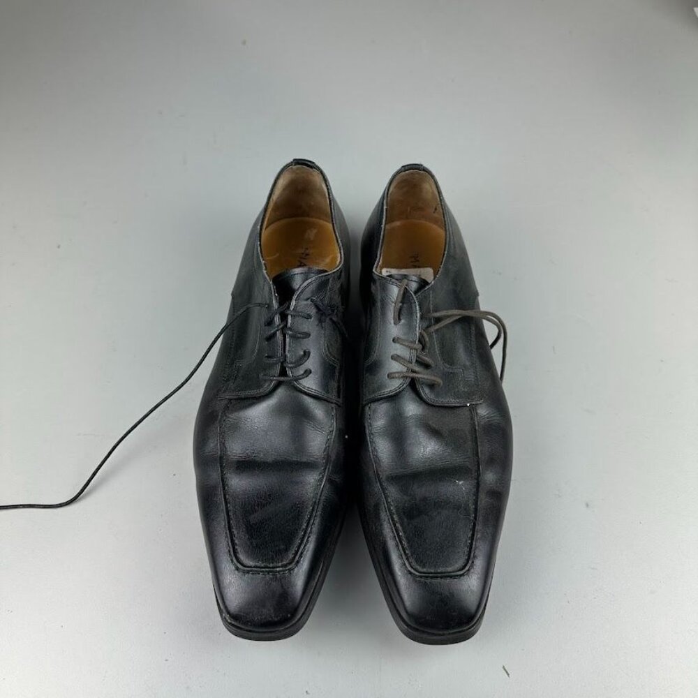 Magnanni Black Oxford Dress Shoes